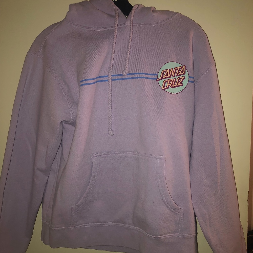 Santa Cruz lavender hoodie